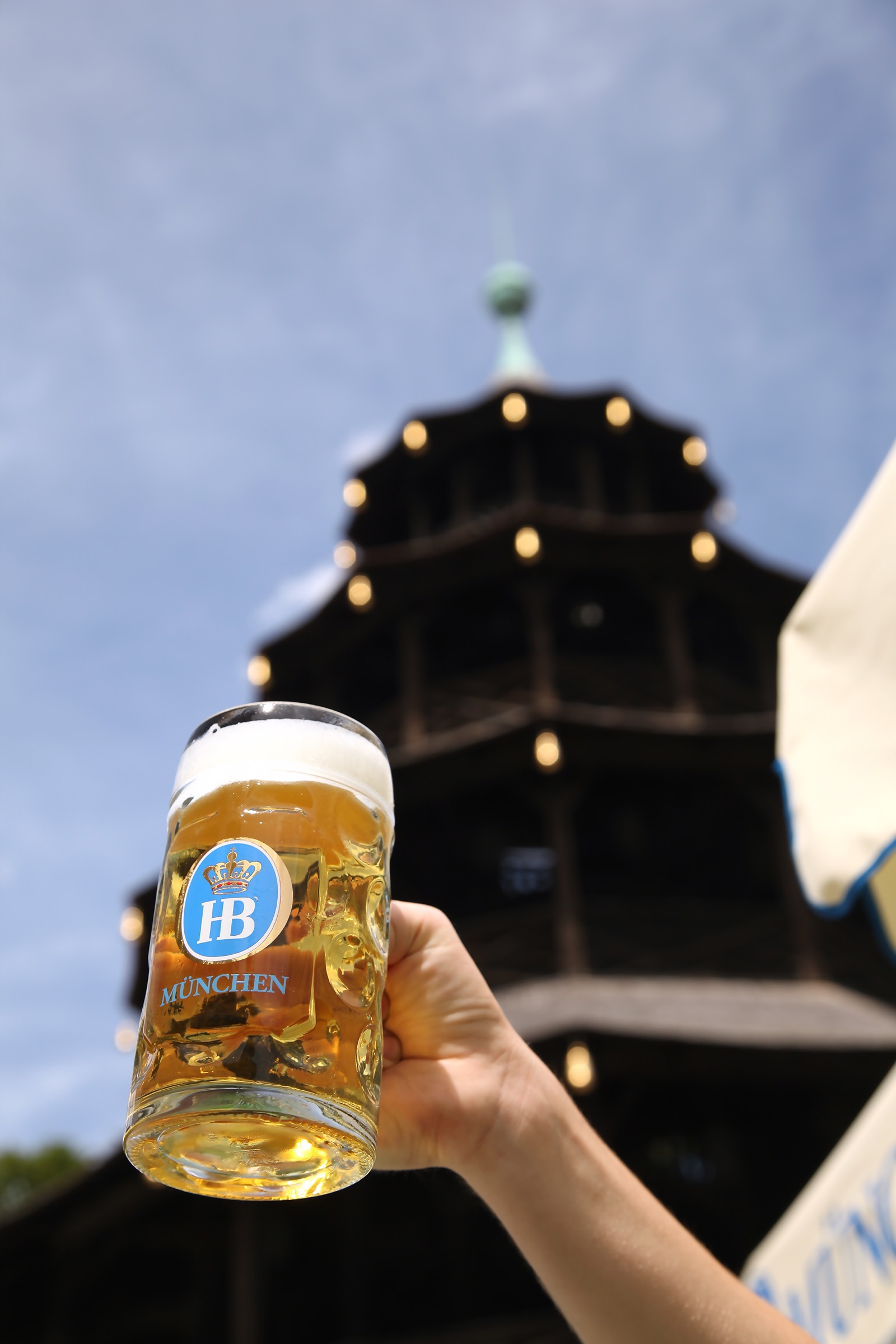 Biergarten am Chinesischen Turm - Schwabing, Münih'te Restoran